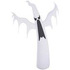 Halloween Inflatables Outdoor Decorations Grim Ghost Biker, Blow up LED Yard Decor for Garden, Lawn, Party, Holiday, Waterproof