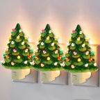 Christmas Tree Lights Lamps Christmas Decoration Night Lights Bedside Lamps Socket Night Lights Holiday Gifts Christmas Gifts