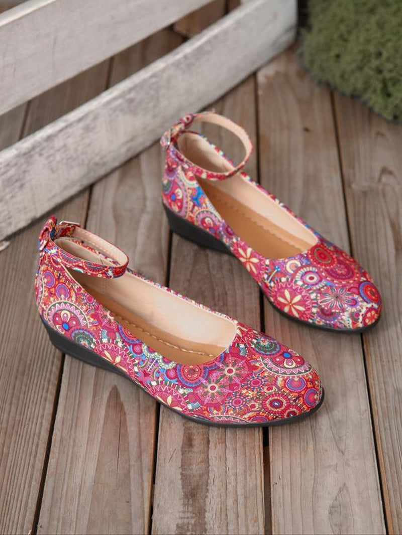Corkys Closed Wedge Shoes for Women, Stylish Closed Toe Design in Faux Suede, Comfort and Style for Day or Night Wear