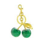 Keychain Cherry Bag Charm Wallet, Keychain Women Cute - Car Key Decoration for Leather Handbags, Cute