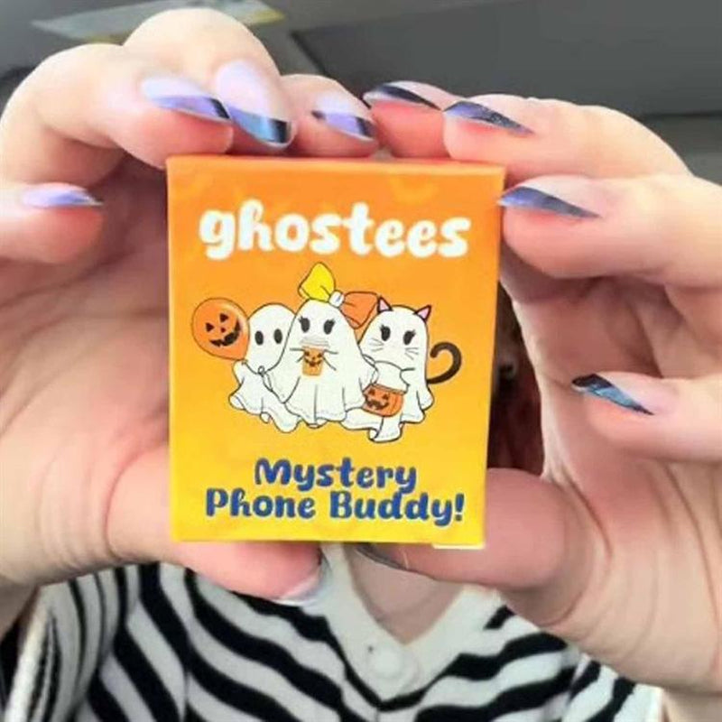 [Free Shipping Lucky Box]Ghostees Mystery Phone Case Charm – 6 Collectible Halloween Ghost Designs Blind Box