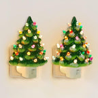 Christmas Tree Lights Lamps Christmas Decoration Night Lights Bedside Lamps Socket Night Lights Holiday Gifts Christmas Gifts