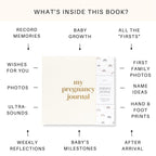 Lamare Pregnancy Journal & Planner – Timeless Memory Book for First-Time Moms