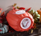 Hay & Harvest 15" Illuminated Pumpkin with Light Show