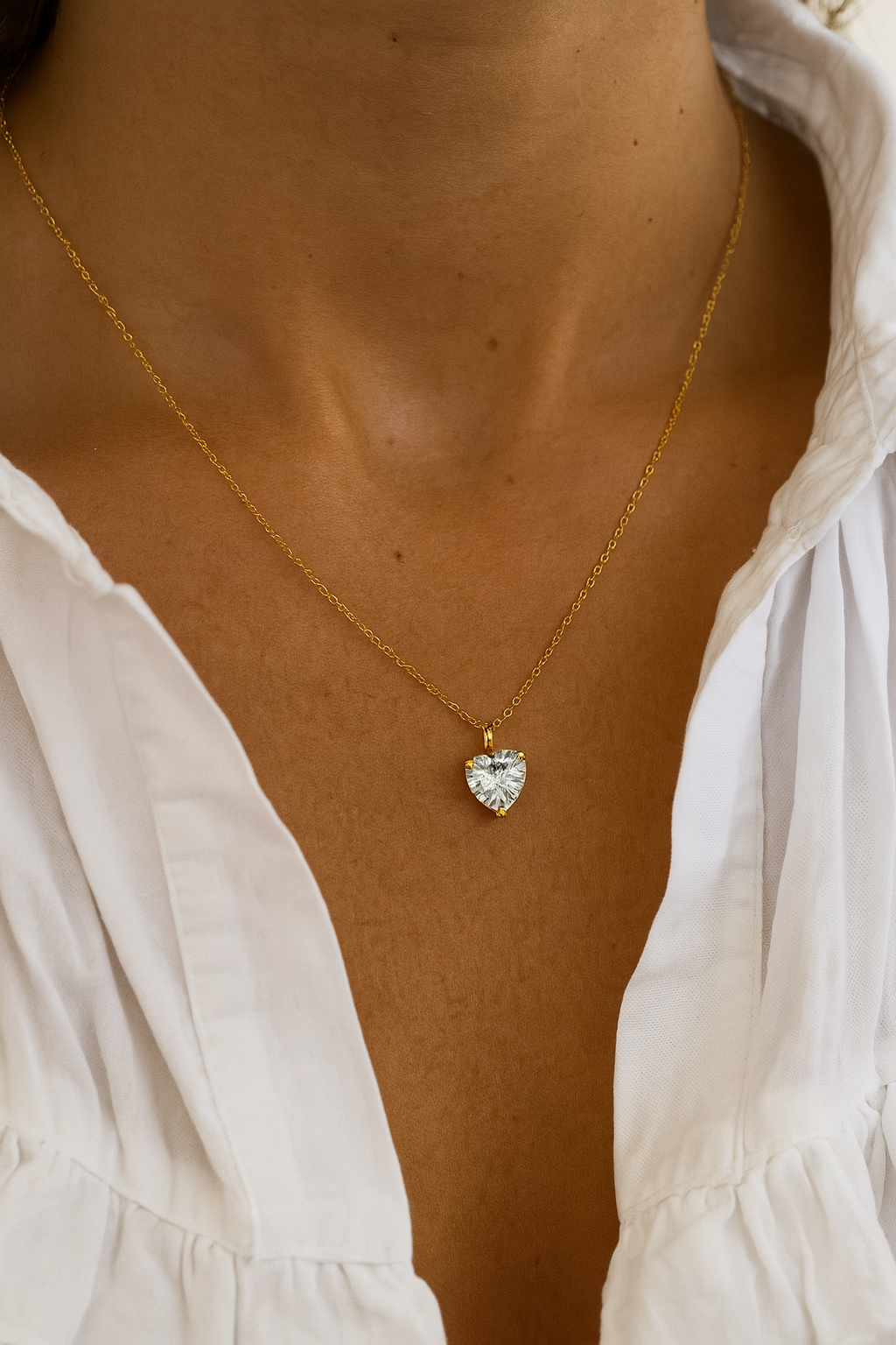 December Birthstone Chain Necklace