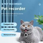 Pet Tracker Collar Dogs And Cats  Recording Camera