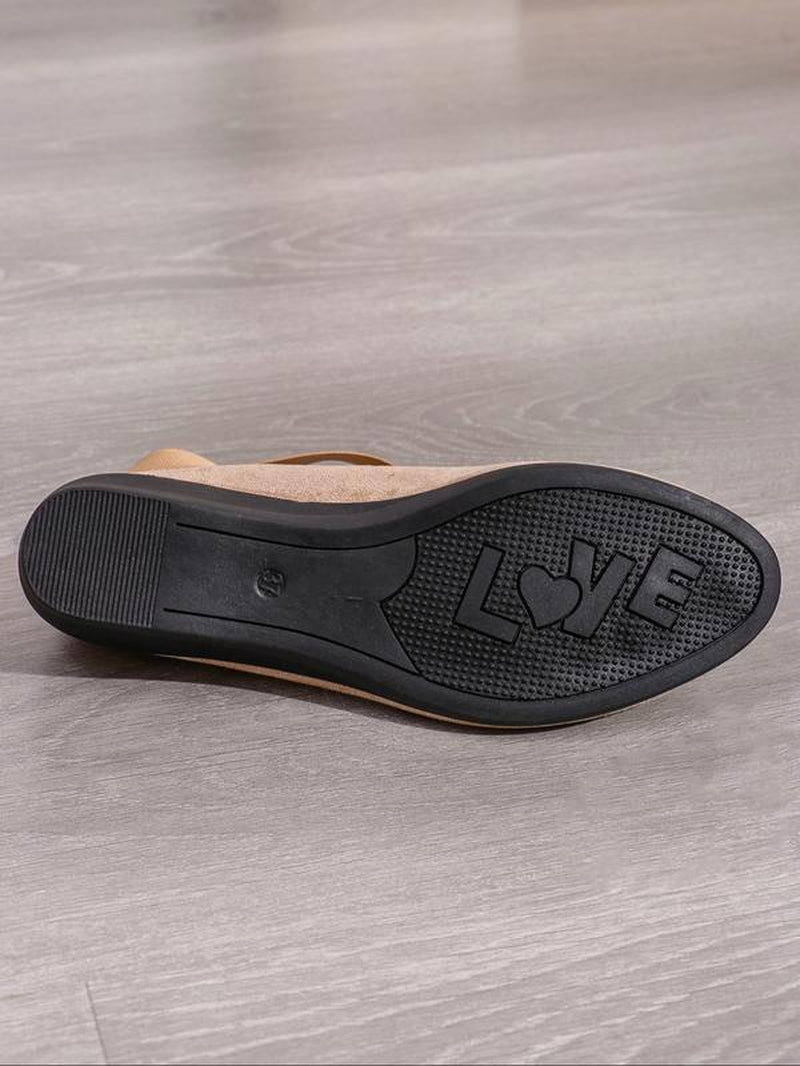 Corkys Closed Wedge Shoes for Women, Stylish Closed Toe Design in Faux Suede, Comfort and Style for Day or Night Wear