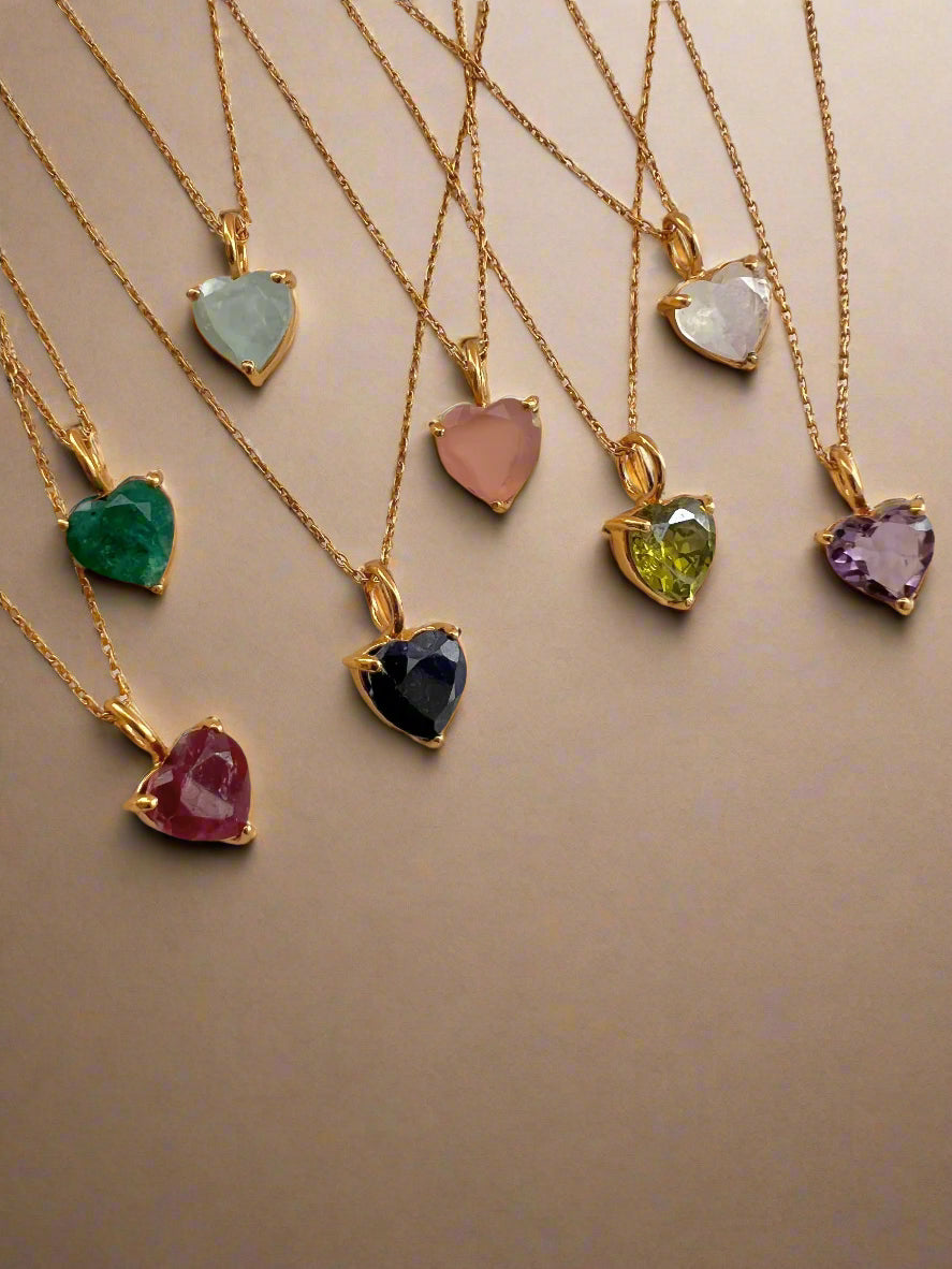 December Birthstone Chain Necklace