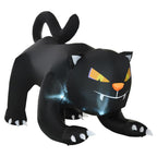 Halloween Inflatables Outdoor Decorations Grim Ghost Biker, Blow up LED Yard Decor for Garden, Lawn, Party, Holiday, Waterproof